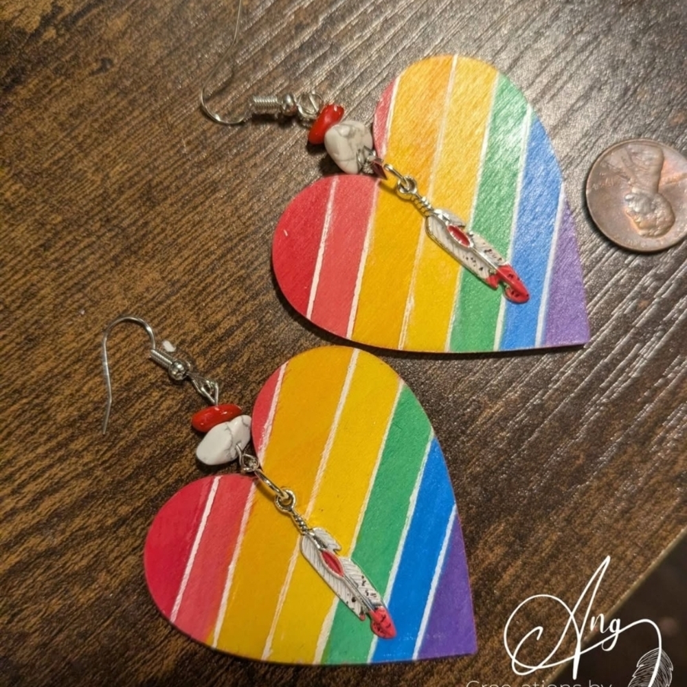 Native Pride Two Spirited Earrings